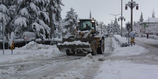 Ereğli Belediyesi’nden Karla Mücadele