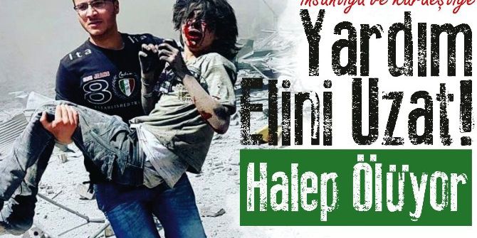 Şile Belediyesinden Halep’e Yardım Kampanyası