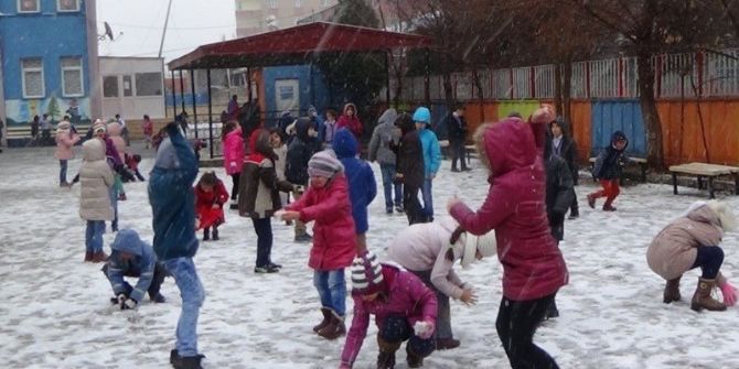 Iğdır’da Okullar Tatil Edildi