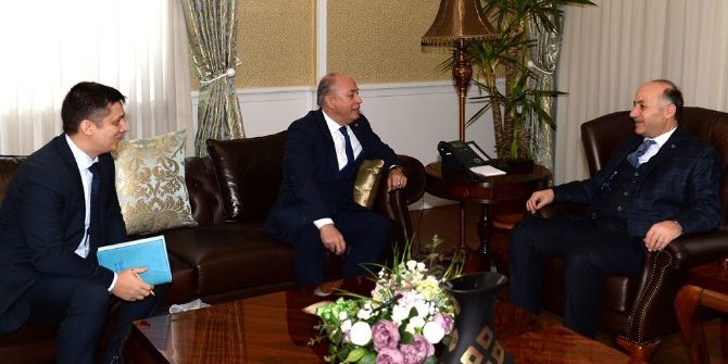 Başkonsolos Talanov’dan Vali Azizoğlu’na Ziyaret