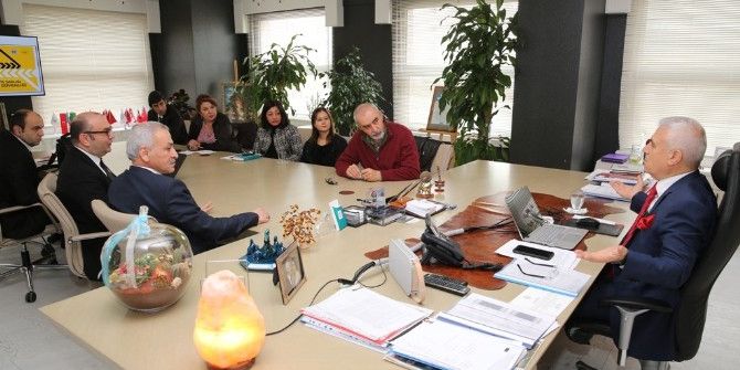 Türkiye Sağlıklı Kentler Birliği’nden Başkan Bozbey’e Ziyaret