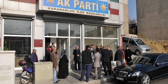 Ak Parti Binasına Silahla Saldıran Şüpheli Yakalandı