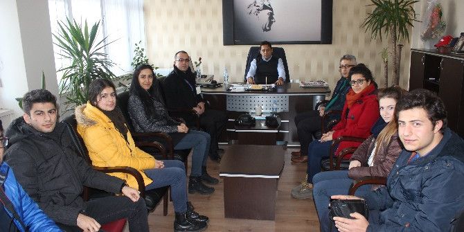 Kayseri Lisesi Öğrencilerinden Anlamlı Ziyaret