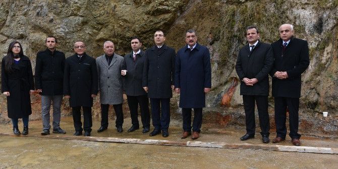 Vali Toprak Ve Beraberindeki Heyet İspendere İçmelerini Gezdi