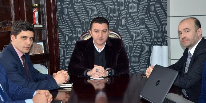 Başkan Bakıcı Yeni Projeler İçin Bebka İle Bir Araya Geldi