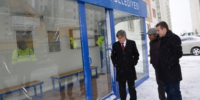 Bir Klimalı Durak Da Yeni Toki’lere