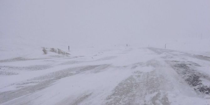 Doğubayazıt-çaldıran Karayolu Kapandı