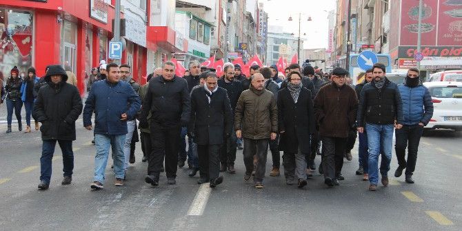 Ülkücüler Polisler İçin Yürüdü