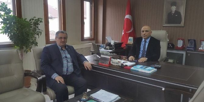 Namlı, Kosgeb İl Müdürü Erol’u Ziyaret Etti