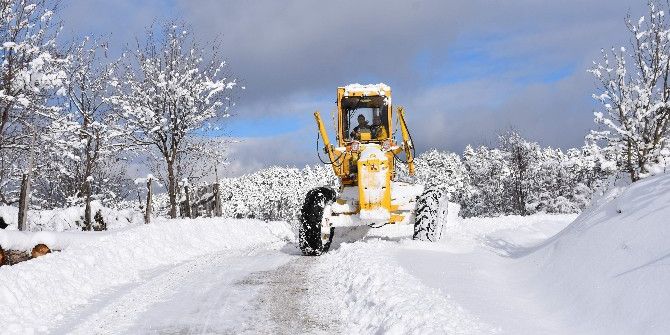 Karabük’te Karla Mücadele Çalışmaları