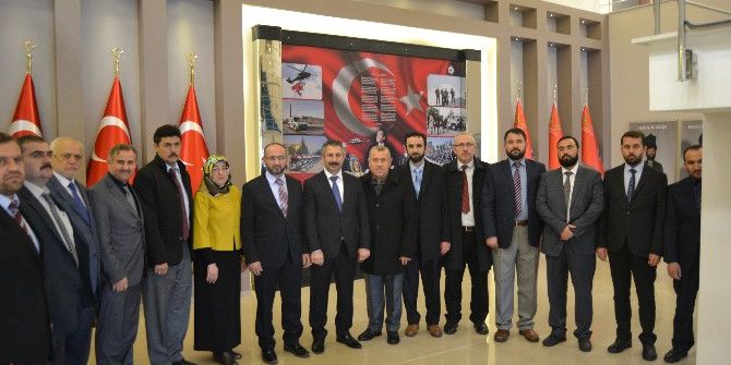 Müftülük Personellerinden İl Emniyet Müdürü Dinç’e Başsağlığı Ziyareti