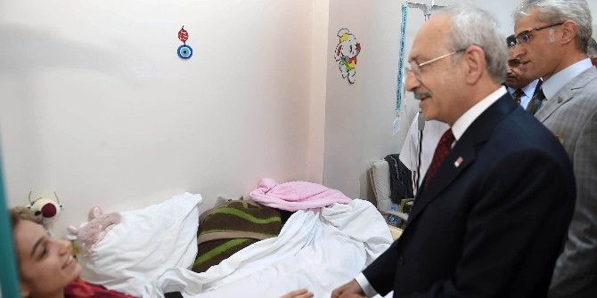 Chp Lideri Kılıçdaroğlu Beşiktaş’taki Saldırıda Yaralananları Ziyaret Etti