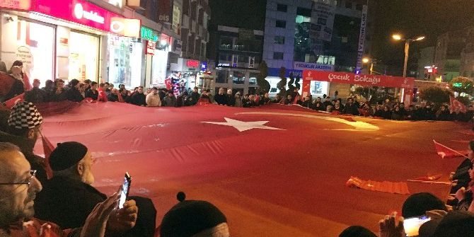 Esenler’de Teröre Lanet Mitingi