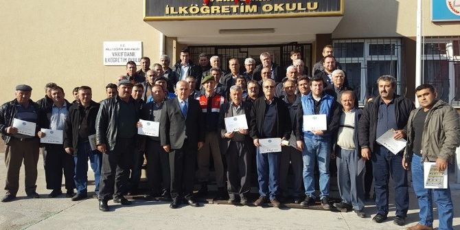 Karpuzlu’da Servis Şoförlerine Eğitim Verildi