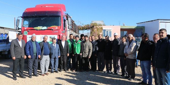 Aksu-fettahlı’dan Halep’e Yardım Tır’ı