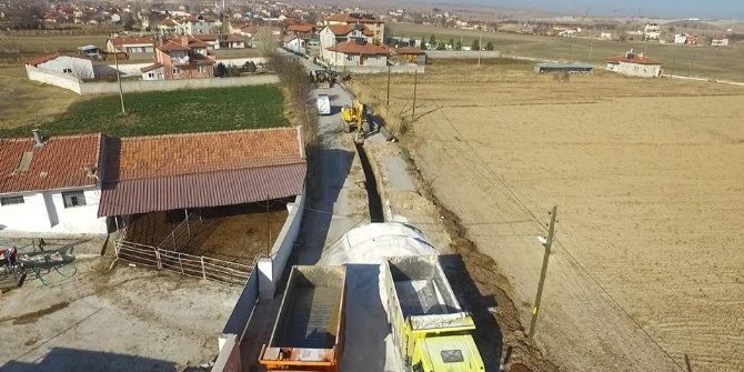 Andız Ve Parmakören’de Alt Yapı Çalışması