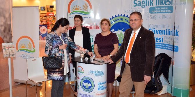 Çevreye Ve İnsana Dost Organik Tarım Standı Açıldı