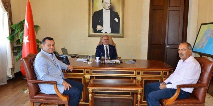 Başkan Yücel’den Vali Karaloğlu’na Ziyaret