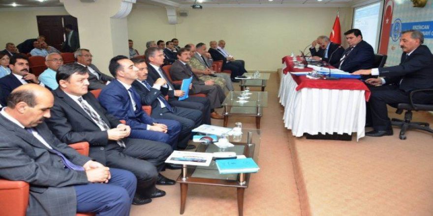Erzincan’da 2016 Yılı 3. İl Koordinasyon Toplantısı Yapıldı