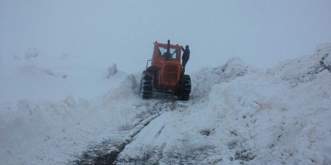 Siirt’te 70 Köy Yolu Ulaşıma Kapandı
