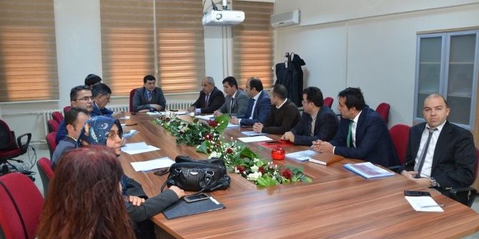 Asp İl Müdürlüğünde Toplantı