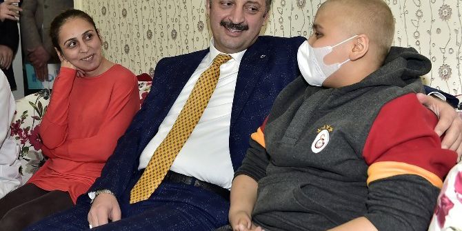 Başkan Akgül’den Alper’e Moral Ziyareti