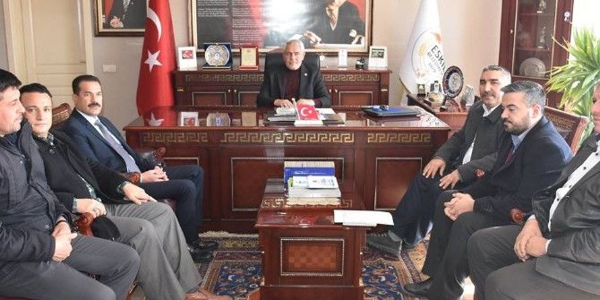 Tarım Müdürü Bestami Zabun’dan Başkan Alçay’a Ziyaret