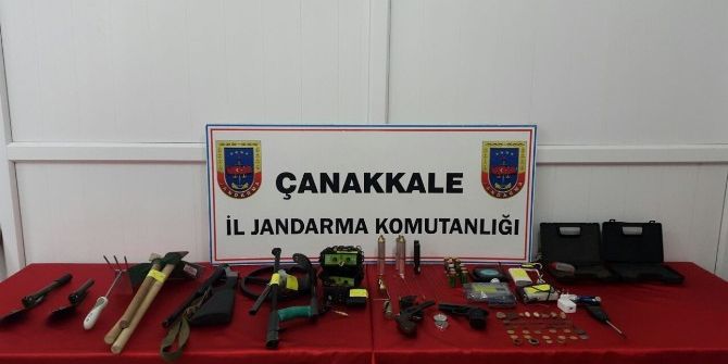 Çanakkale’de Tarihi Eser Operasyonu