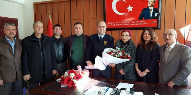 Salihli Mhp’den Polise Destek