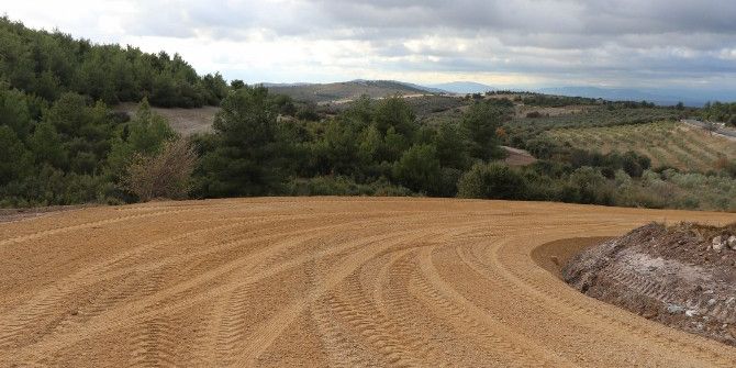 Seyirdim Mahallesi’nde Sıcak Asfalt Hazırlığı