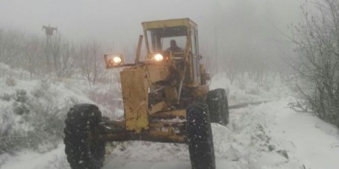 Hatay’da Karla Mücadelede Erken Önlem Alındı