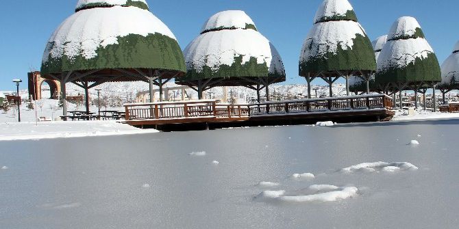 Elazığ Buz Tuttu, Düşen Vatandaşlar Hastanelik Oldu