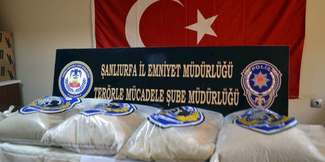 Şanlıurfa’da 25 Kilo Tnt Patlayıcı Ele Geçirildi