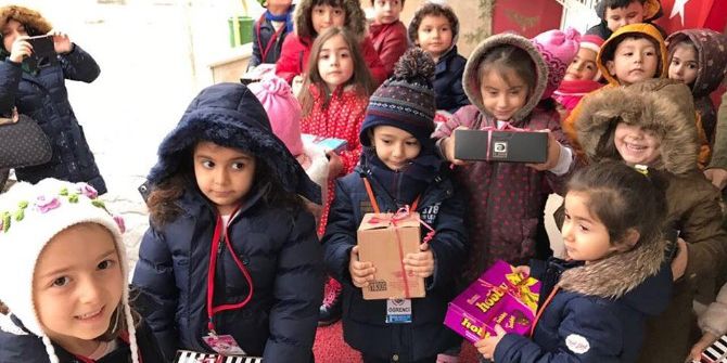 Minik Öğrenciler Kimsesiz Çocuklarla Buluştu