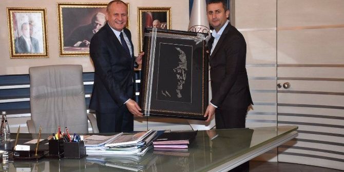 Akçakoca Kaymakamı Başkan Keleş’i Ziyaret Etti