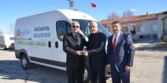 Büyükşehir’den Doğanyol’a Cenaze Aracı Desteği