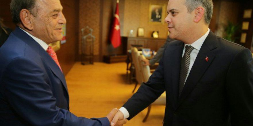 Bakan Kılıç, Taksim Spor Kulübü Başkanı Hamamcıoğlu’nu Kabul Etti