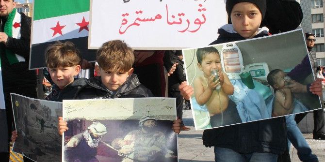 Kayseri’deki Suriyeliler Halep Ve İstanbul İçin Yürüdüler