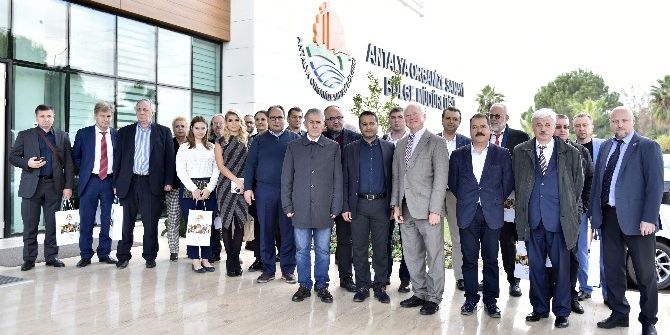 Rus İşadamları Antalya Osb’yi Ziyaret Etti