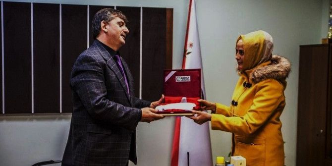 Gedak Derneği’nden İlçe Emniyet Müdürü Haci Çağlar’a Taziye