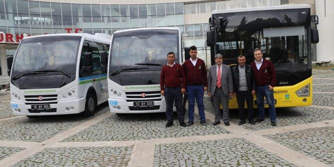 Burhaniye’ De Yeni Araçlar Hizmete Girdi