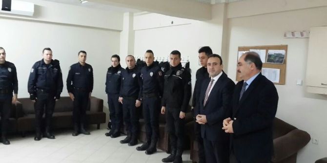 Rektör Şimşek, Emniyet Müdürlüğü’ne Taziye Ziyaretinde Bulundu