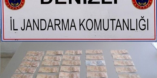 Denizli’de Sahte Para Operasyonu