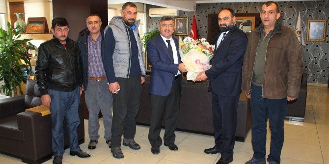 Sanayi Sitesi Esnafından Başkan Akdoğan’a Teşekkür Ziyareti