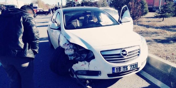 Çorum’da Trafik Kazası: 3 Yaralı