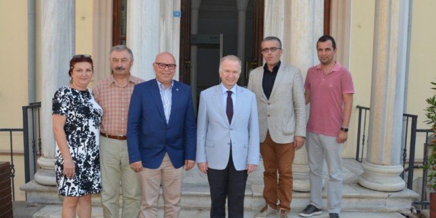 Başkan Eşkinat’a İadeyi Ziyaret