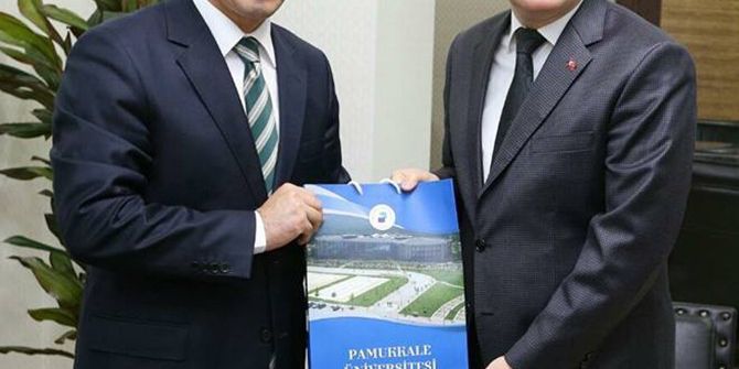 Başkan Gürlesin, Rektör Bağ’ı Ağırladı