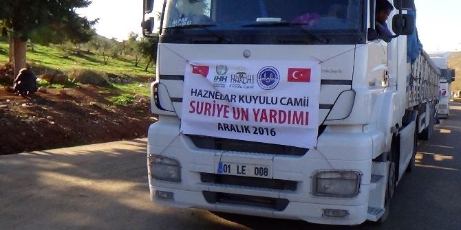 İhh’dan Suriye’ye Yardım