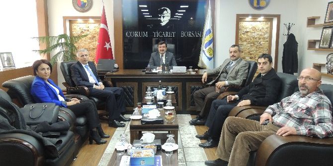 Ziraat Ve Denizbank’tan Ticaret Borsası’na Ziyaret