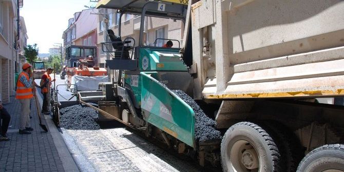 Odunpazarı’nda Üst Yapı Çalışmaları